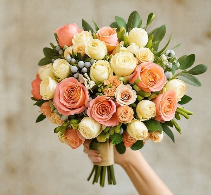 Букет Невесты Солнце