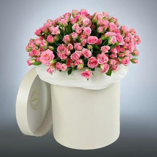 Садовые Розы в&nbsp;коробке<span style="font-style: italic;"></span>