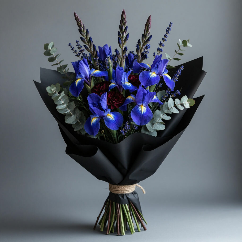 Букет Голубой туман