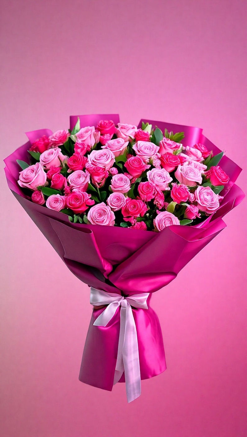 Букет Розовая Радуга&nbsp; &nbsp; &nbsp; &nbsp; &nbsp; &nbsp; &nbsp; &nbsp; &nbsp; &nbsp; &nbsp; &nbsp; &nbsp; &nbsp;<span style="font-style: italic;"></span>