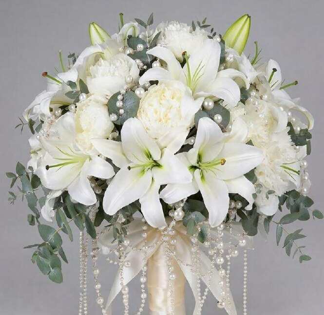 Букет Невесты Белый Ритм<span style="font-style: italic;"></span>